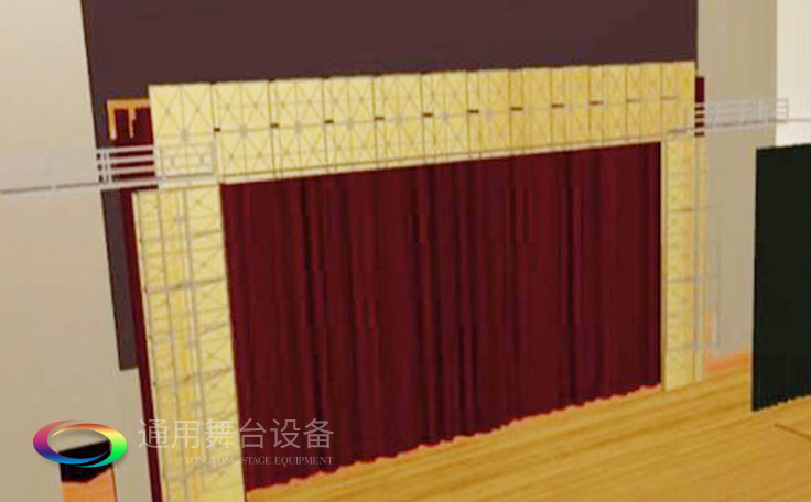 防火隔離幕Safety curtain——舞臺、觀眾廳分隔 阻斷火源及有害煙氣的擴散